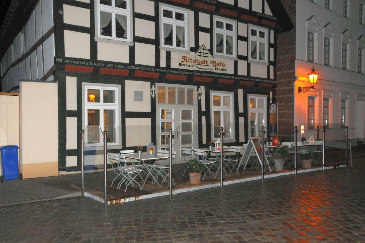 Altstadt Cafe Havelberg Bagian luar foto