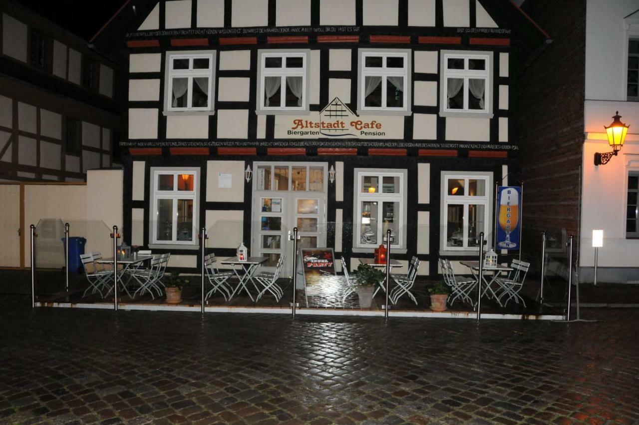 Altstadt Cafe Havelberg Bagian luar foto